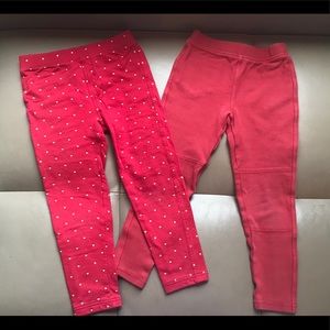 Tea Collection Girls’ Leggings (Size 6)